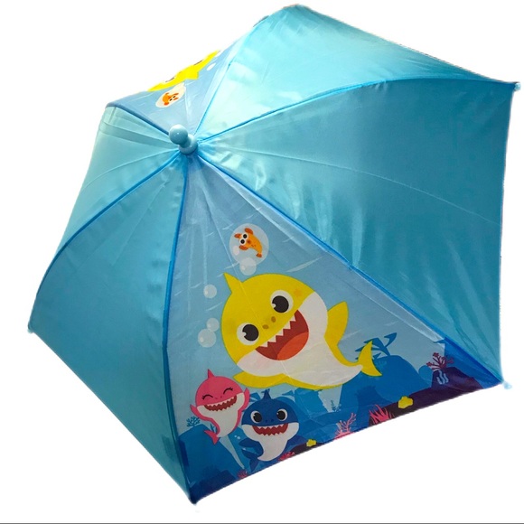 pink fong Accessories 35 Nwt Childrens Baby Shark Umbrella Blue